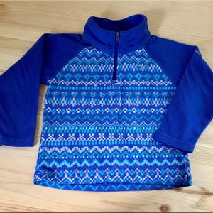 COLUMBIA 1/2 Zip Fleece Pullover 3T